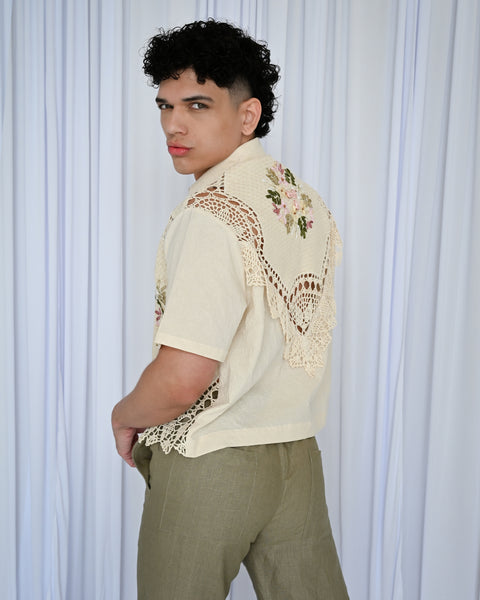 Omet Cropped Top