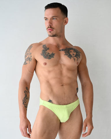 Mint Swim Briefs