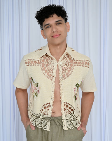 Omet Cropped Top