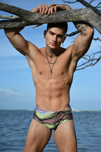 Electric Swim Trunks
