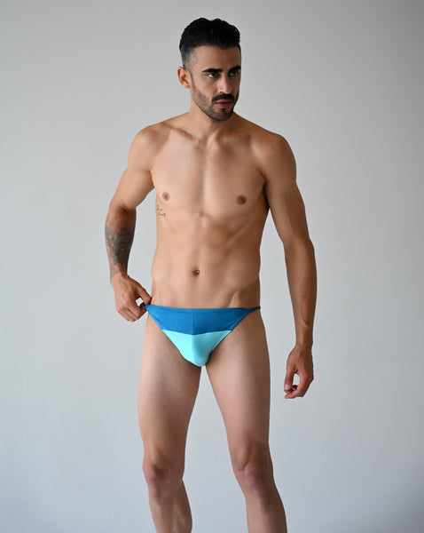 Azure Swim Stringkini