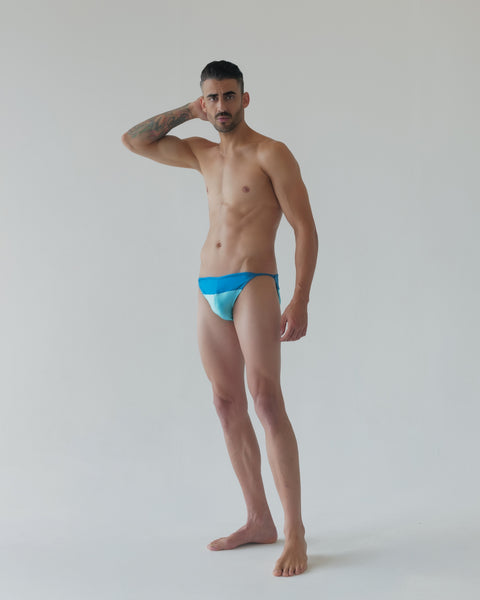 Azure Swim Stringkini