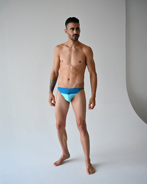 Azure Swim Stringkini